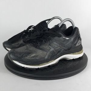 Asics Gel-Nimbus 19 Black Athletic Running Shoes T750N Women’s Size 7.5